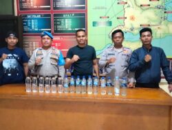 Jadi Pematik Kriminal, Polsek Rastim Intens Razia Miras, Sita Arak dan Sofi Botolan