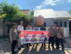 Semarak Hari Bhayangkara, Poles Bima Kota Salur Air Bersih pada Wilayah Kekurangan Air