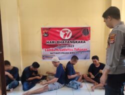 Peringati HUT Bhayangkara, Polres Bima Kota Gelar Lomba Kreativitas Antar Penghuni Tahanan
