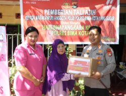 Jelang Hari Jadi Korps Bhayangkara, Kapolres Bima Kota Sambangi Keluarga Warakawuri, Beri Tali Asih