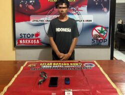 Gulung Tanpa Kompromi, Tim Opsnal Sat Res Narkoba Polres Bima Kota Sergap Pengguna Narkoba Asal Kota Bima