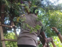 Polres Bima Kota Olah TKP Penemuan Mayat Pria Juru Kunci Kuburan