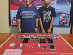 Kantongi 7 Klip Sabu, Dua Warga Bima Diringkus Tim Cobra Bravo, Polres Bima Kota