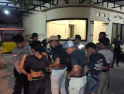 Ton 2 Dalmas Polres Bima Kota Bubarkan Balap Liar di Kawasan Wisata Amahami