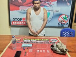 Doyan Nyabu, Pria Tambun ini Diringkus Tim Opsnal Sat Resnakoba Polres Bima Kota
