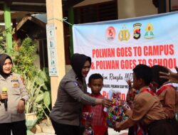 Peringati Hari Polwan, Polwan Polres Bima Kota Goes To School