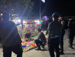 Cipta Kondisi Kamtibmas, Polres Bima Kota Patroli Sambang di Sejumlah Titik Strategis