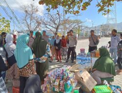 Di Kawasan Pelabuhan Bima, Polsek Kawasan Sambang Warga Program Jum’at Curhat