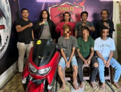Berantas Tindak Kejahatan, Tim Puma 2 Sergap Dua Pelaku Pencurian Sepeda Motor Berikut Penadah