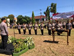 Kapolres Bima Kota Pimpin Sertijab Waka Polres Bima Kota dan Sejumlah Pejabat Utama Polres Bima Kota