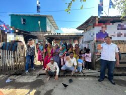 Polres Bima Kota Manfaatkan Moment Akhir Pekan,  Sosialisasi Bahaya Narkotika di Kampung Bebas dari Narkoba