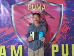 Sapu Bersih Tindak Kejahatan, Tim Opsnal Sat Reskrim Polres Bima Kota Gulung Seorang Pencuri Dua Handphone