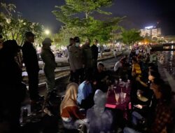 Polres Bima Kota dan Seluruh Polsek Jajaran Serentak Gelar Patroli KRYD Malam Akhir Pekan