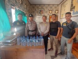 Antisipasi Akibat Minuman Beralkohol, Polsek Lambu Kembali Razia dan Sita Puluhan Botol Miras