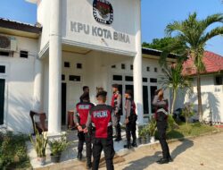 Personil Polres Bima Kota Tingkatkan Kegiatan Patroli Sambang Dialogis Menjelang Pemilu 2024