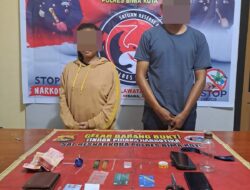 Tim Opsnal Sat Resnarkoba Polres Bima Kota Berhasil Mengungkap Kasus Narkotika