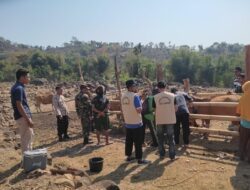 Cegah PMK Pada Hewan Ternak Polres Bima dan Polsek jajaran Laksanakan Pendampingan Tim Vaksin