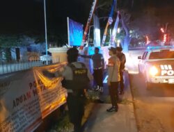 Piket Gabungan Polres Bima Kota Lakukan Kegiatan Rutin yang Ditingkatkan (KRYD) untuk Ciptakan Keamanan dan Ketertiban