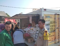 Bhabinkamtibmas Polsek Donggo Melaksanakan Pengamanan Pasar Murah di Desa Mbawa