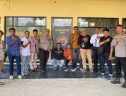 Sejumlah Wartawan dan Pimpinan Media Datangi Kantor Si Humas Polres Bima Ucapkan Selamat Hari Jadi Humas Polri Ke-72