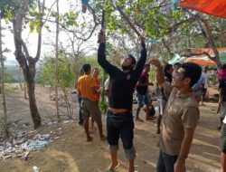 Arena Judi Sabung Ayam di Grebek Polsek Belo Para penyabung Lari Tunggang Langgang Alat Peraga Dibongkar