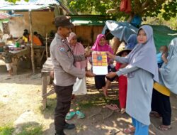 PS Kanit Binmas Polsek Sanggar, Sambang Warga Sosialisasi  Pencegahan TPPO