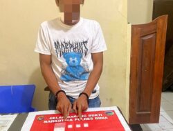 Kian Intensif Berangus Narkoba, Personil Sat Resnarkoba Polres Bima Kembali Ciduk  1 Terduga Bersama BB 9.2 Gram Shabu