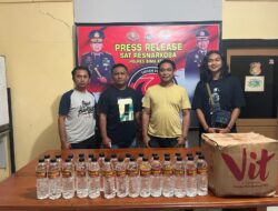 Polres Bima Kota Gencar Melaksanakan Razia Minuman Beralkohol
