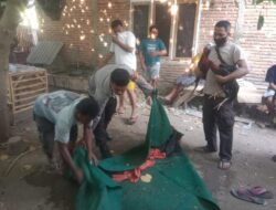 Berantas Penyakit Masyarakat Jelang Pemilu 2024, Polsek Kembali Menggerebek Judi Sabung Ayam dan  Memusnahkan Alat Peraga Judi