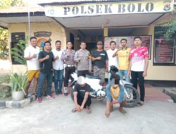 Dua Terduga Pelaku Curanmor Asal Desa Rada ini Berhasil Diamankan Polsek Bolo