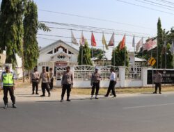 Personil Terlibat OMB 2024 Melakukan Patroli Cipkon di Wilayah Polres Bima Kota