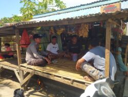 Jum,at Curhat Bhabinkamtibmas Polsek Sanggar Imbau Warga Binaan Jaga Harkamtibmas Jelang Pemilu 2024