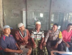 Bertajuk “Jum,at Curhat”  Bhabinkamtibmas Polsek Woha Dengarkan Keluh Kesah Warga Binaan