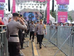 Polres Bima Kota Berhasil Mengamankan Konser dengan Tertib dan Aman