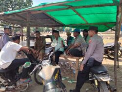 Antisipasi Gangguan Kamtibmas Jelang Pemilu, Polsek Sanggar Gencarkan Patroli Dialogis