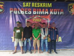 Tim PUMA I Polres Bima Kota Buka Paksa Pemblokiran Jalan dan Amankan 5 Orang Dalang