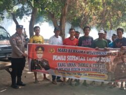 Sat Binmas Polres Bima Kota Himbau Warga Ule terkait Kamtibmas dan Pemilu 2024