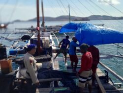 Patroli Sat Polairud Polres Bima Kota dan Himbauan Kamtibmas untuk Nelayan di Pelabuhan Sape Menjelang Pemilu Serentak 2024