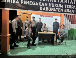 Pastikan Kantor KPU dan Bawaslu Aman Satgas Preventif Operasi Mantap Brata Polres Bima Intensifkan Patroli Rutin