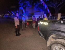 Pastikan Kondusifitas Wilayah, Polsek Donggo Intensifkan Patroli Blue Light