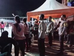 Patroli KRYD, Polsek Monta laksanakan  Pengamanan Turnamen Volleyball