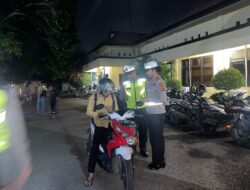 Gelar Razia Cipkon Jelang Pemilu 2024, Satgas Kamseltibcar lantas OMB Polres Bima Jaring 24 Pelanggar