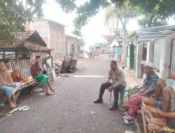 Memastikan Keamanan Wilayah, Menjelang Pemilu dan Pilpres 2024 Polsek Soromandi Gelar Patroli Dialogis