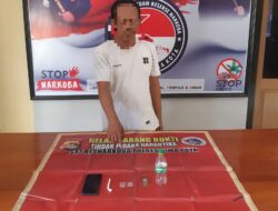 Tim Opsnal Sat Resnarkoba Cobra Alpha Polres Bima Kota Berhasil Mengamankan Pelaku Narkotika Jenis Shabu-shabu