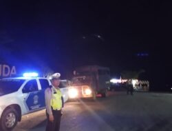 Wujudkan Pemilu Damai, Satgas Kamseltibcar lantas OMB Polres Bima Tingkatkan  Patroli Dialogis