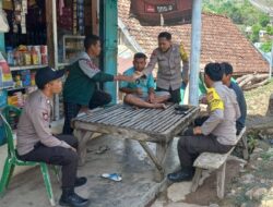 Polsek Donggo Laksanakan Patroli Dialogis Untuk  Jaga Kamtibmas Kondusif Jelang Pemilu 2024