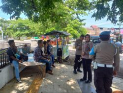 Kegiatan Patroli Cipkon Polsek Rasanae Barat Jelang Pemilu Damai 2023/2024