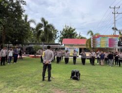 Pimpin Apel Kesiapan Operasi Mantap Brata 2023-2024 Ini Pesan Wakapolres Bima