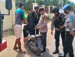 Pastikan Kamtibmas Menjelang Pemilu dan Nataru 2024 Aman, Polsek Belo Laksanakan Razia Cipkon Gabungan