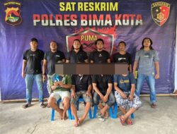 Tim Opsnal Sat Reskrim PPoltes Bima Kota PUMA I Berhasil Mengamankan 4 Terduga Pelaku dan Barang Bukti Terkait Kasus Pencurian